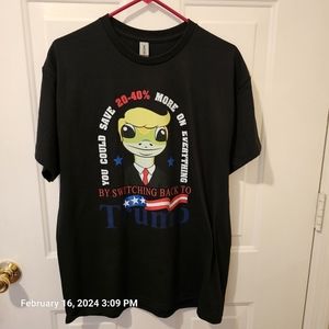 Geico Trump shirt size large
